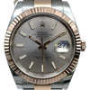 ロレックス ROLEX デイトジャスト 41 126331 シャンパンゴールド/サンダスト PG/SS 自動巻き メンズ 腕時計