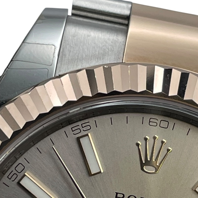 ロレックス ROLEX イトジャスト 41 126331 シャンパンゴールド/サンダスト PG/SS 自動巻き メンズ 腕時計