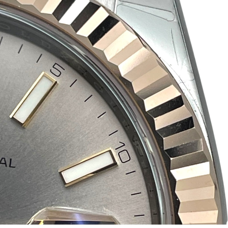 ロレックス ROLEX イトジャスト 41 126331 シャンパンゴールド/サンダスト PG/SS 自動巻き メンズ 腕時計