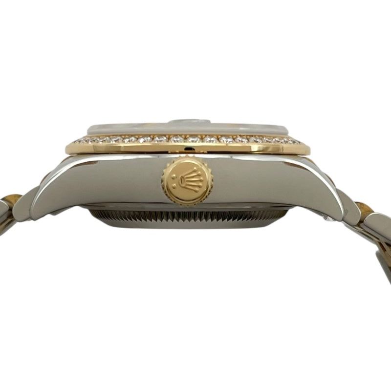 ロレックス ROLEX デイトジャスト28 タペストリー/ミントグリーン 279383RBR ミントグリーン K18YG×SS 自動巻き レディース 腕時計