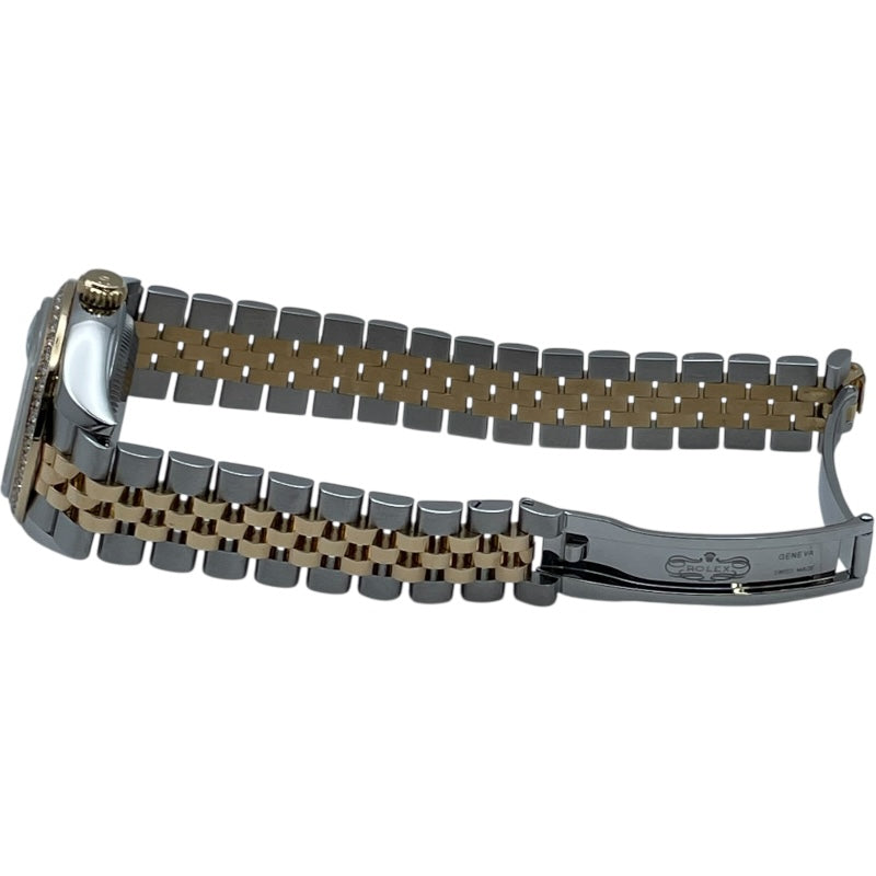 ロレックス ROLEX デイトジャスト28 タペストリー/ミントグリーン 279383RBR ミントグリーン K18YG×SS 自動巻き レディース 腕時計