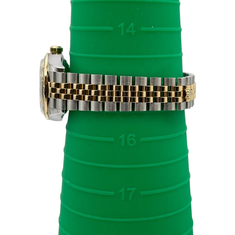 ロレックス ROLEX デイトジャスト28 タペストリー/ミントグリーン 279383RBR ミントグリーン K18YG×SS 自動巻き レディース 腕時計