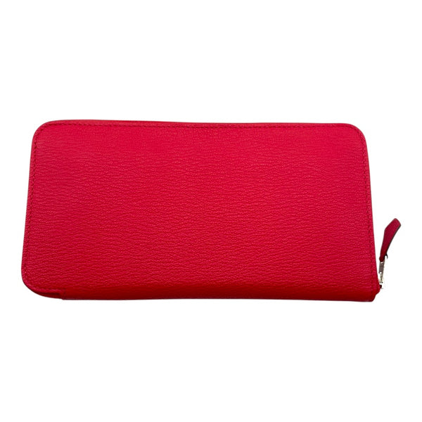 エルメス HERMES アザップロングクラシック c刻 ブーゲンビリア SV金具 シェーブル レディース 長財布