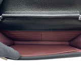 シャネル CHANEL マトラッセチェーンウォレット AP0250 ブラック SV金具 キャビアスキン レディース ウォレットチェーン