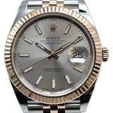 ロレックス ROLEX デイトジャスト 41 サンダスト　 126331 シャンパンゴールド/サンダスト　 PG/SS 自動巻き メンズ 腕時計