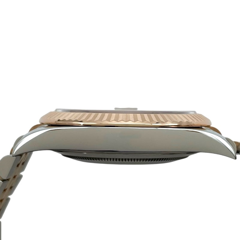 ロレックス ROLEX デイトジャスト 41 サンダスト　 126331 シャンパンゴールド/サンダスト　 PG/SS 自動巻き メンズ 腕時計