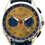 ボーム＆メルシェ BAUME & MERCIER クリフトン フライバック クロノグラフ M0A10367 ゴールド SS 自動巻き メンズ 腕時計