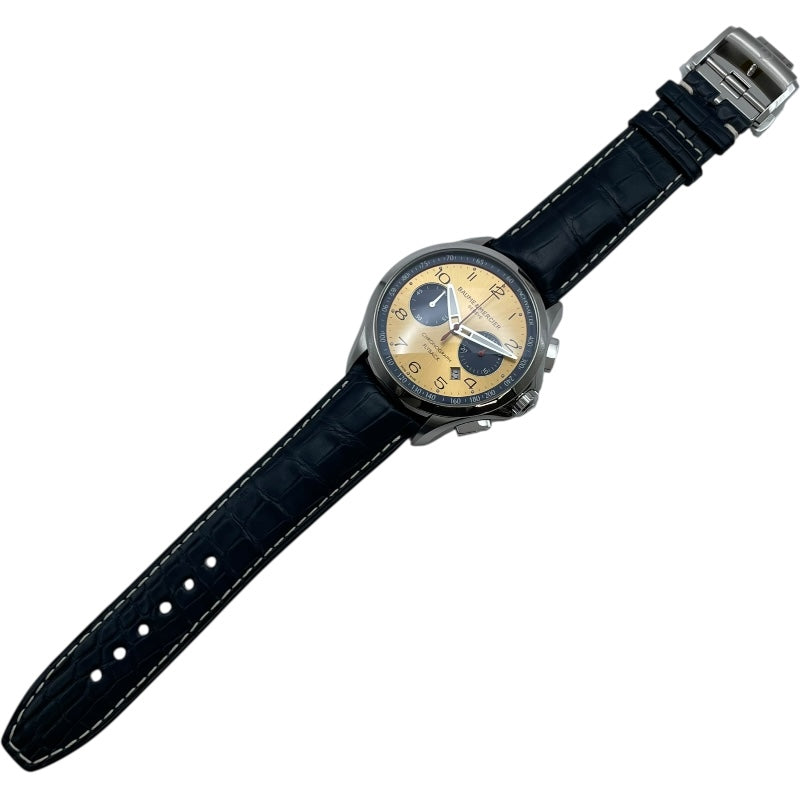 ボーム＆メルシェ BAUME & MERCIER クリフトン フライバック クロノグラフ M0A10367 ゴールド SS 自動巻き メンズ 腕時計