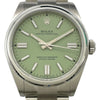 ロレックス ROLEX オイスターパーペチュアル41 134300 ピスタチオグリーン SS 自動巻き メンズ 腕時計
