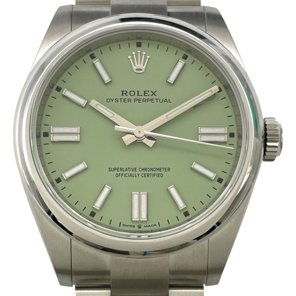 ロレックス ROLEX オイスターパーペチュアル41 134300 ピスタチオ