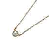 ティファニー TIFFANY＆CO バイザヤードネックレス ゴールド Au750 ジュエリー