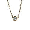 ティファニー TIFFANY＆CO バイザヤードネックレス ゴールド Au750 ジュエリー