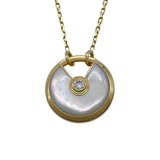 カルティエ Cartier アミュレットネックレス ゴールド Au750 ジュエリー