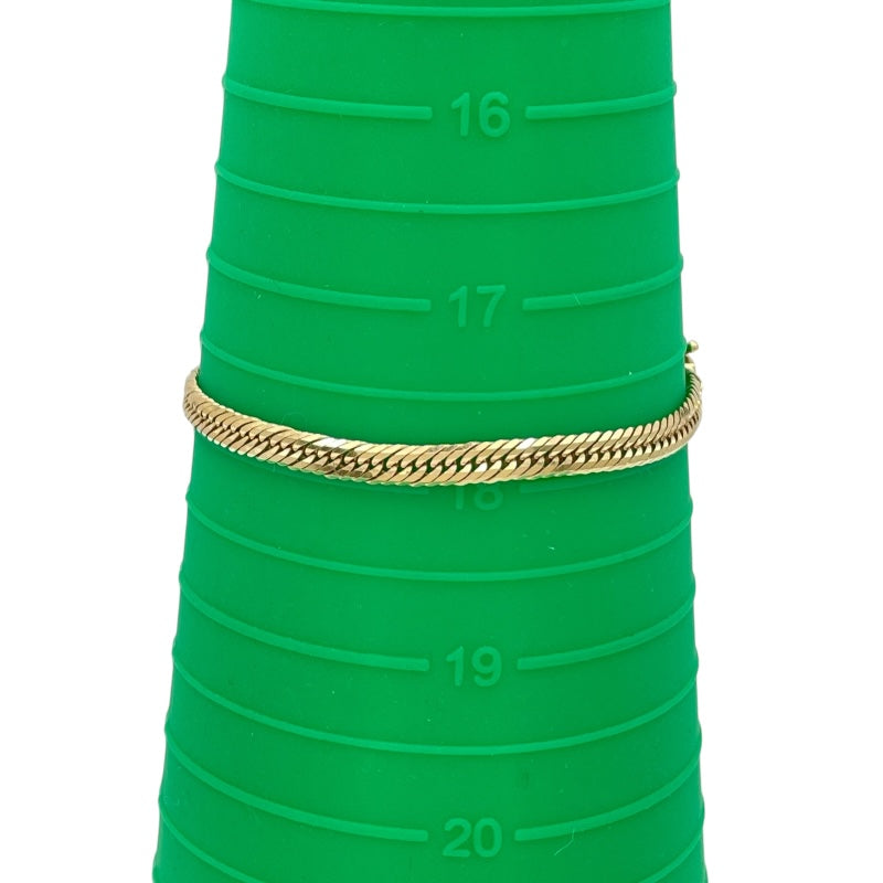 喜平12面トリプルブレス ゴールド 750 ジュエリー