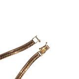 喜平12面トリプルブレス ピンクゴールド 750 ジュエリー