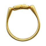 ティファニー TIFFANY＆CO オープンハートリング ゴールド 750 ジュエリー