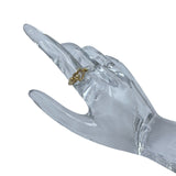 ティファニー TIFFANY＆CO オープンハートリング ゴールド 750 ジュエリー