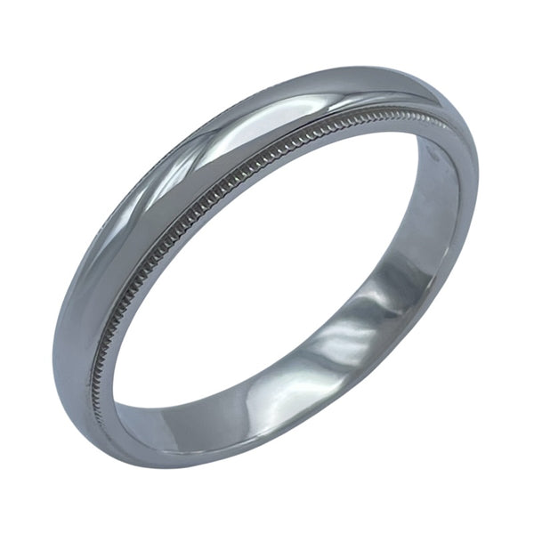 ティファニー TIFFANY＆CO ミルグレインリング プラチナ Pt950 ジュエリー