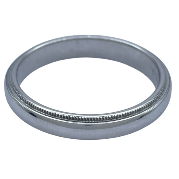 ティファニー TIFFANY＆CO ミルグレインリング プラチナ Pt950 ジュエリー