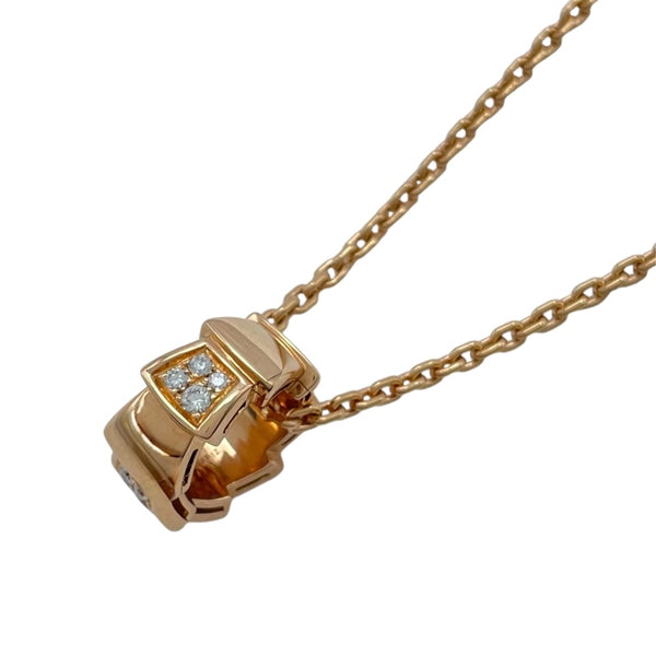 ブルガリ BVLGARI セルペンティ ヴァイパー ネックレス ピンクゴールド