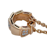 ブルガリ BVLGARI セルペンティ ヴァイパー ネックレス ピンクゴールド Au750 ジュエリー