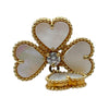 ヴァンクリーフ＆アーペル Van Cleef & Arpels エフイヤージュリング ゴールド Au750 マザーオブパール ジュエリー