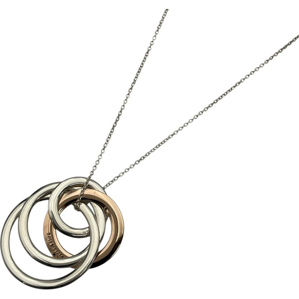 ティファニー TIFFANY＆CO 1837インターロッキングネックレス シルバー AG925 ジュエリー