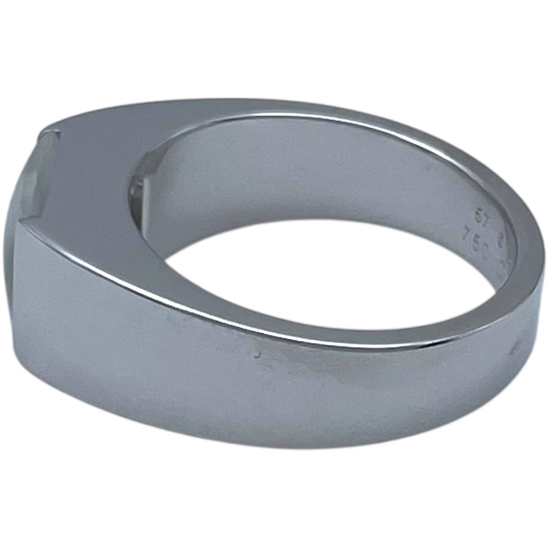 カルティエ Cartier タンクリング ホワイトゴールド 750/ムーンストーン ジュエリー