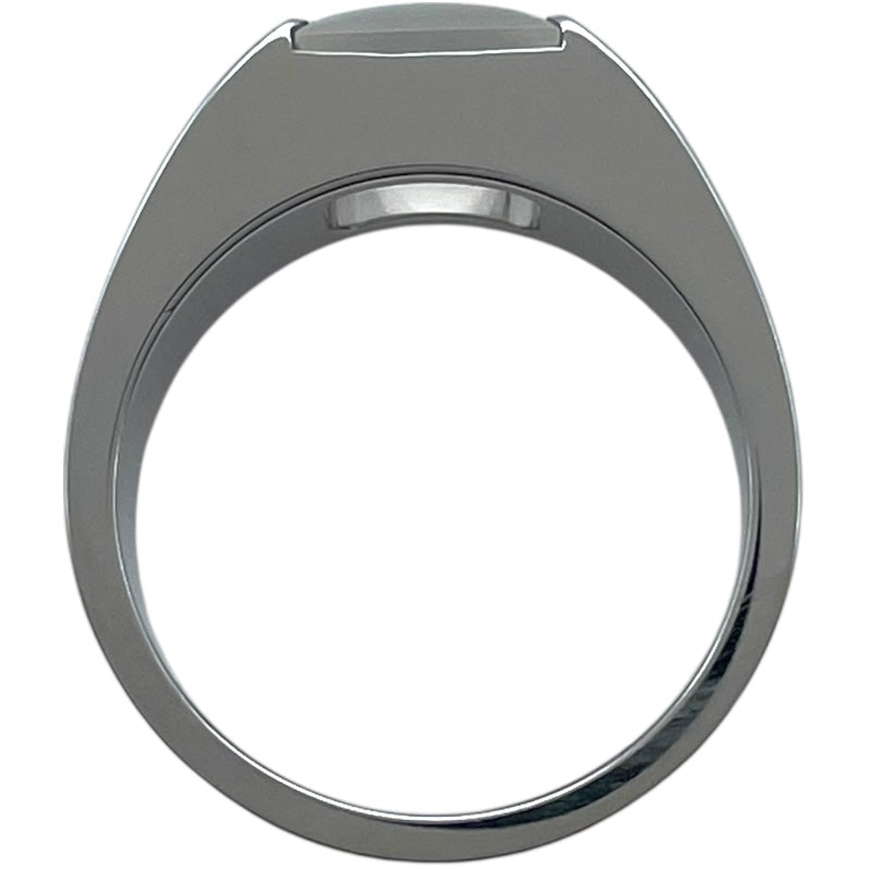 カルティエ Cartier タンクリング ホワイトゴールド 750/ムーンストーン ジュエリー