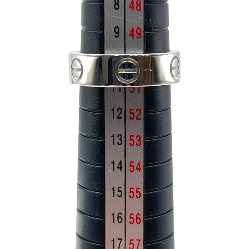 カルティエ Cartier ラブリング ホワイトゴールド 750 ジュエリー