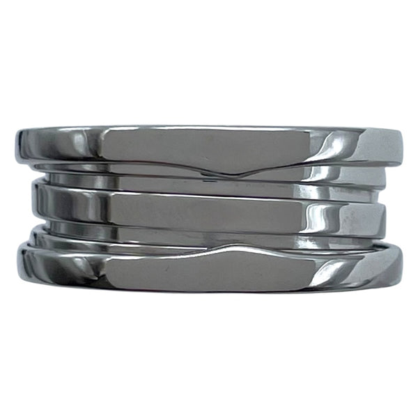 ブルガリ BVLGARI ビーゼロワンリング3バンド ホワイトゴールド 750 ジュエリー