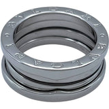 ブルガリ BVLGARI ビーゼロワンリング3バンド ホワイトゴールド 750 ジュエリー