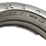 ブルガリ BVLGARI ビーゼロワンリング3バンド ホワイトゴールド 750 ジュエリー