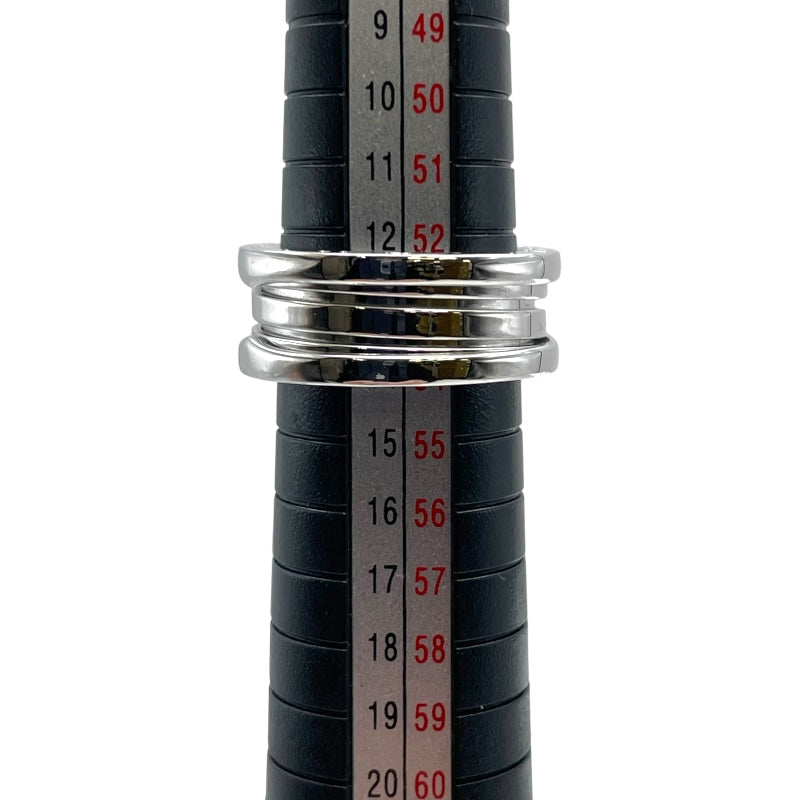 ブルガリ BVLGARI ビーゼロワンリング3バンド ホワイトゴールド 750 ジュエリー