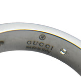グッチ GUCCI アイコンリング 6Pダイヤ ホワイトゴールド 750/ダイヤモンド ジュエリー