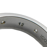 グッチ GUCCI アイコンリング 6Pダイヤ ホワイトゴールド 750/ダイヤモンド ジュエリー