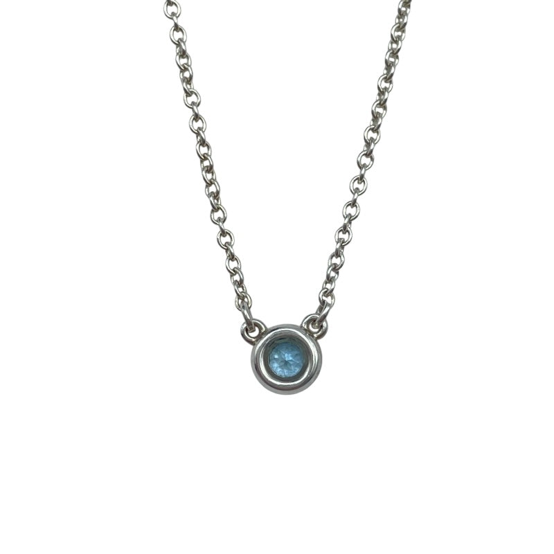 ティファニー TIFFANY＆CO バイザヤードネックレス シルバー Ag925