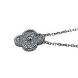 ヴァンクリーフ＆アーペル Van Cleef & Arpels ヴィンテージアルハンブラネックレス ホワイトゴールド Au750 ジュエリー