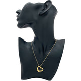 ティファニー TIFFANY＆CO オープンハートネックレス ゴールド 750 ジュエリー