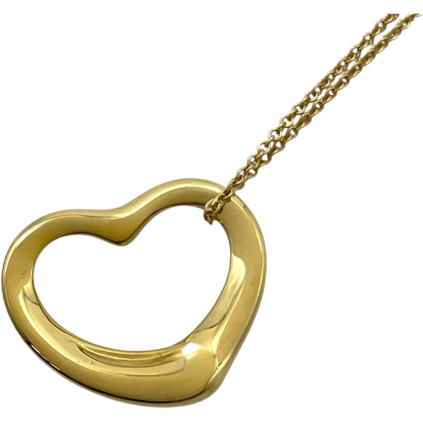 ティファニー TIFFANY＆CO オープンハートネックレス ゴールド 750 ジュエリー