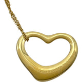 ティファニー TIFFANY＆CO オープンハートネックレス ゴールド 750 ジュエリー