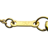 ティファニー TIFFANY＆CO オープンハートネックレス ゴールド 750 ジュエリー