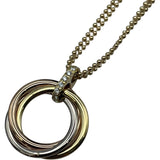 カルティエ Cartier トリニティネックレス ゴールド 750/ダイヤモンド ダイヤモンド ジュエリー