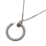 カルティエ Cartier ジュストアンクルネックレス ピンクゴールド Au750 ジュエリー