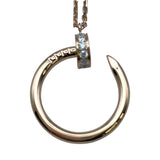 カルティエ Cartier ジュストアンクルネックレス ピンクゴールド Au750 ジュエリー