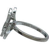 ルイ・ヴィトン LOUIS VUITTON クラッカントオープンフラワーダイヤリング ホワイトゴールド 750/ピンクサファイア/ダイヤモンド ジュエリー