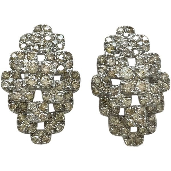 ダイヤモンドピアス ホワイトゴールド K18WG/ダイヤモンド ダイヤモンド ジュエリー