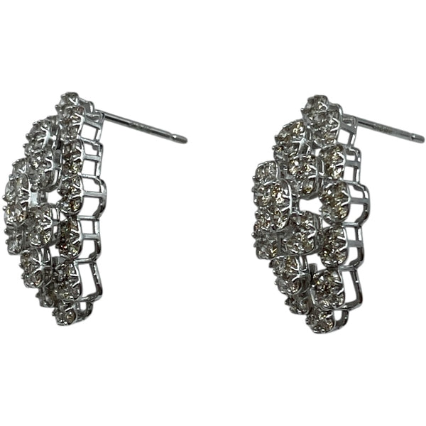 ダイヤモンドピアス ホワイトゴールド K18WG/ダイヤモンド ダイヤモンド ジュエリー