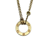 カルティエ Cartier ラブサークルネックレス ゴールド 750 ダイヤモンド ジュエリー