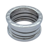 ブルガリ BVLGARI ビーゼロワンリング4バンド(M) ホワイトゴールド 750 ジュエリー